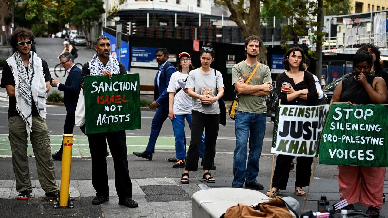 SYDNEY CREATIVE AUSTRALIA PROTEST