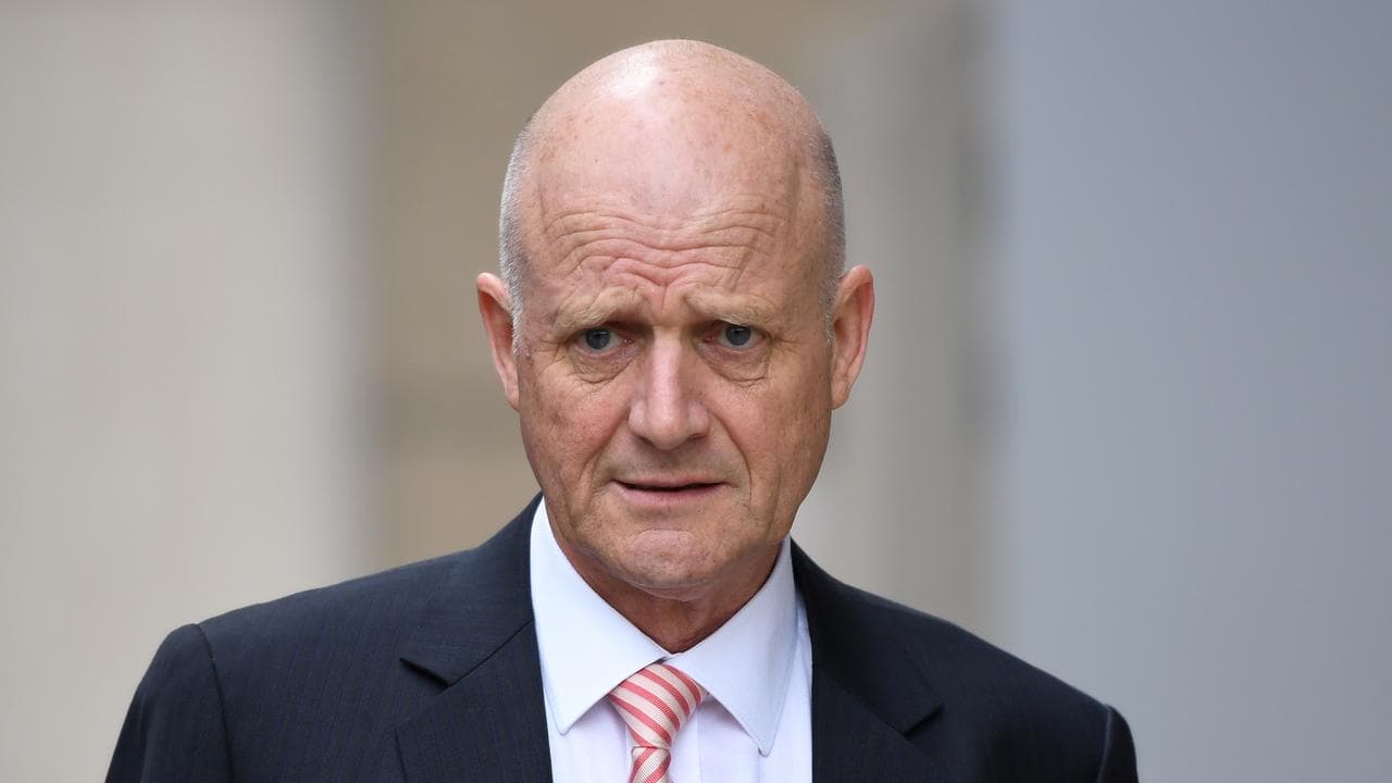 Former senator David Leyonhjelm arrives at Federal Court, Sydney, 2019