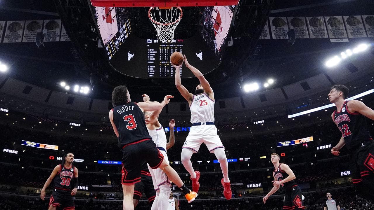 Josh Giddey and Ben Simmons.