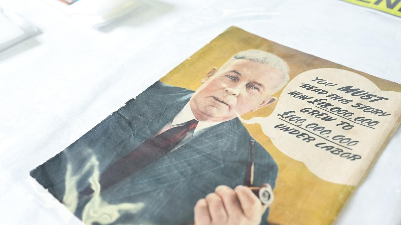 An old ALP comic book in the museum collection.