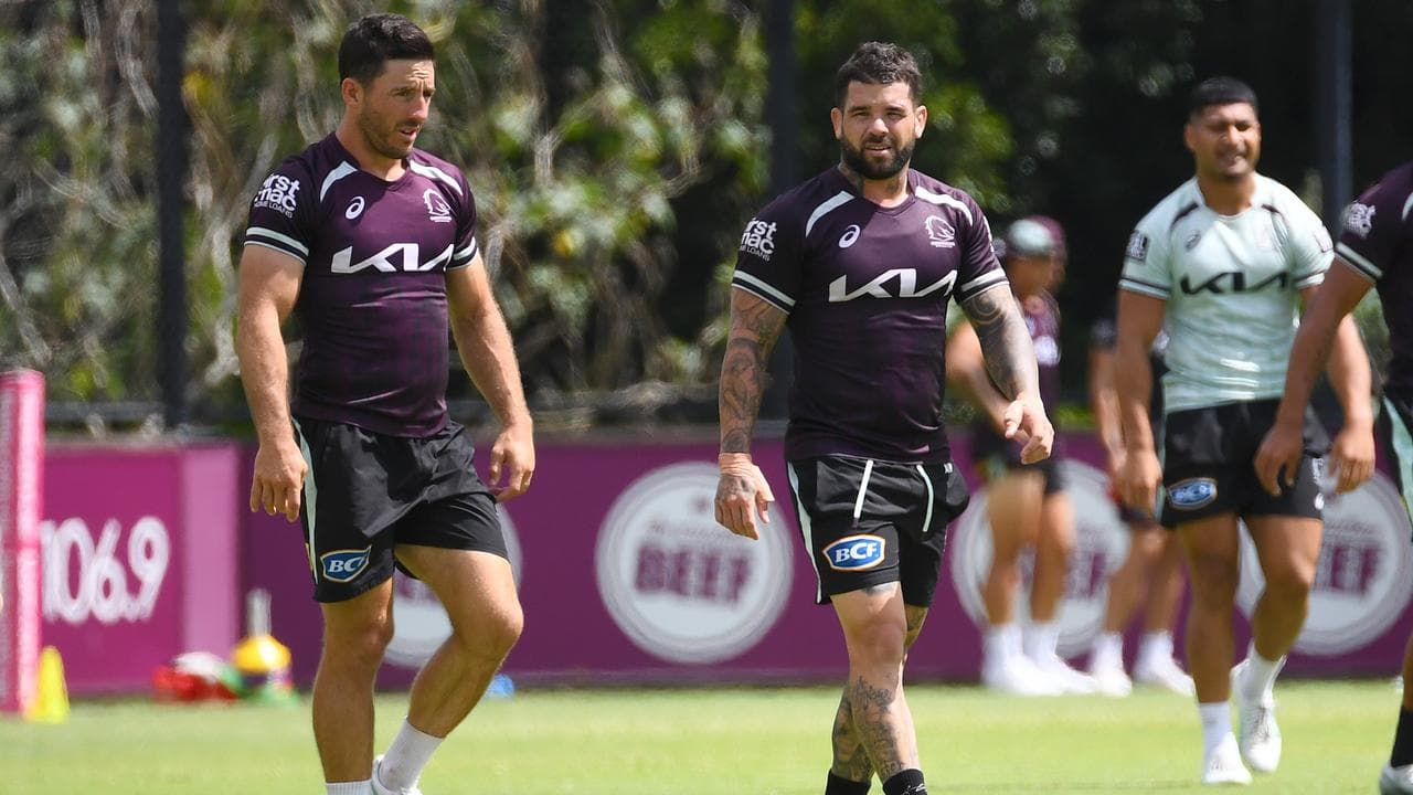 (L-R) Ben Hunt and Adam Reynolds.