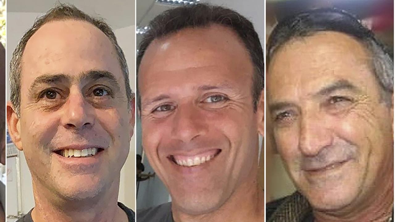 Hostages Tsachi Idan, Ohad Yahalomi and Itzik Elgarat