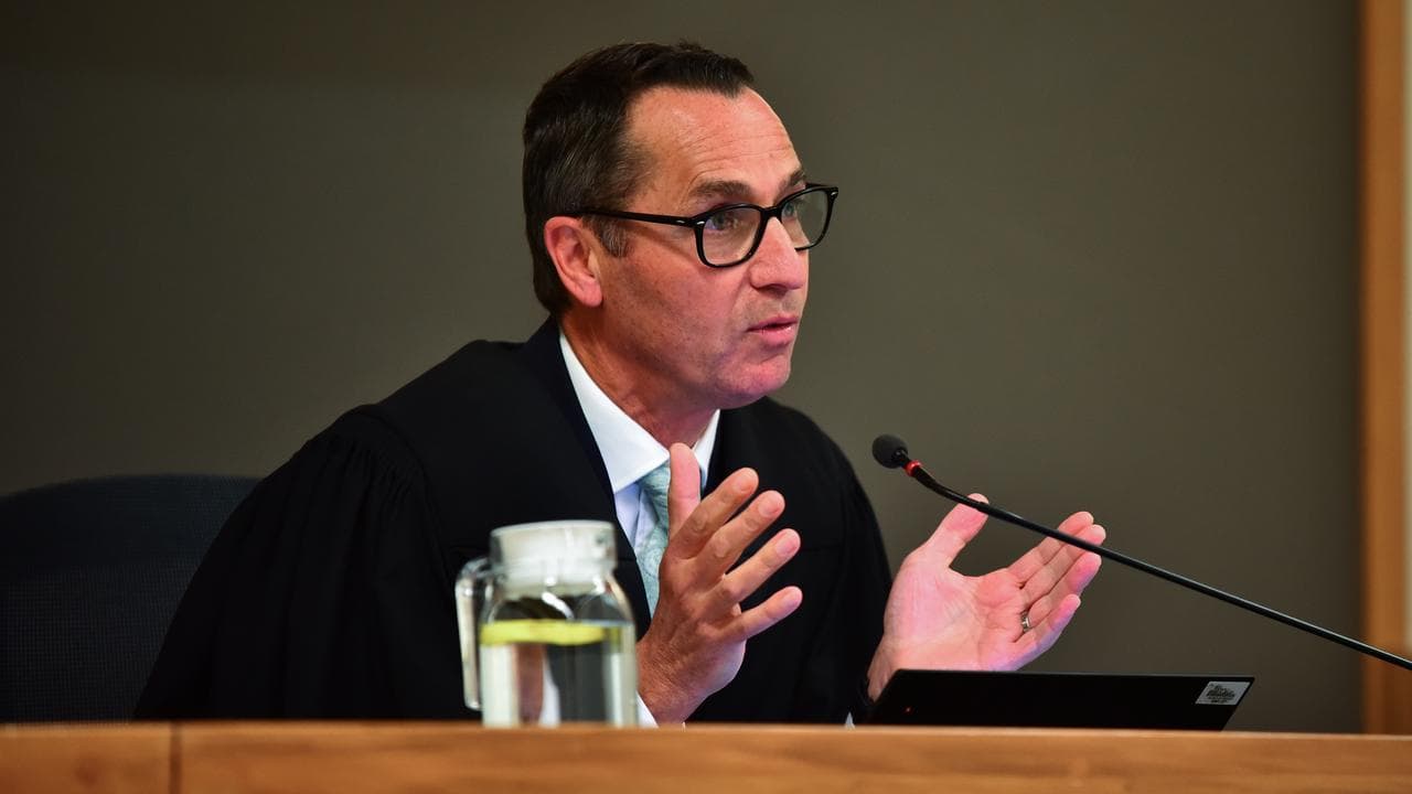 Justice Evangelos Thomas (file image)