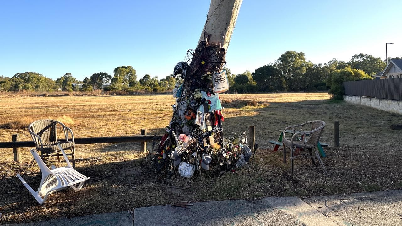 A memorial to murdered teenager Cassius Turvey (file)