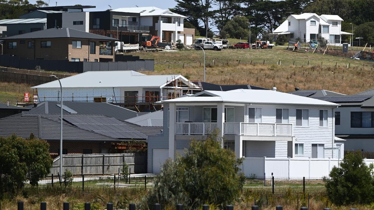 A housing development in Victoria