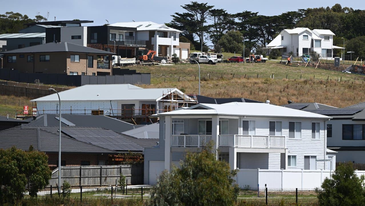 New houses and land for sale at a housing development