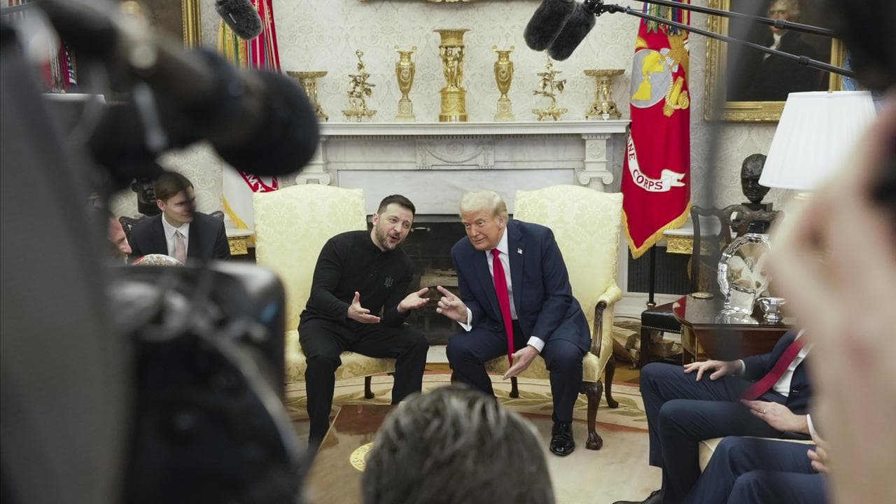 Donald Trump, Ukrainian President Volodymyr Zelenskyy