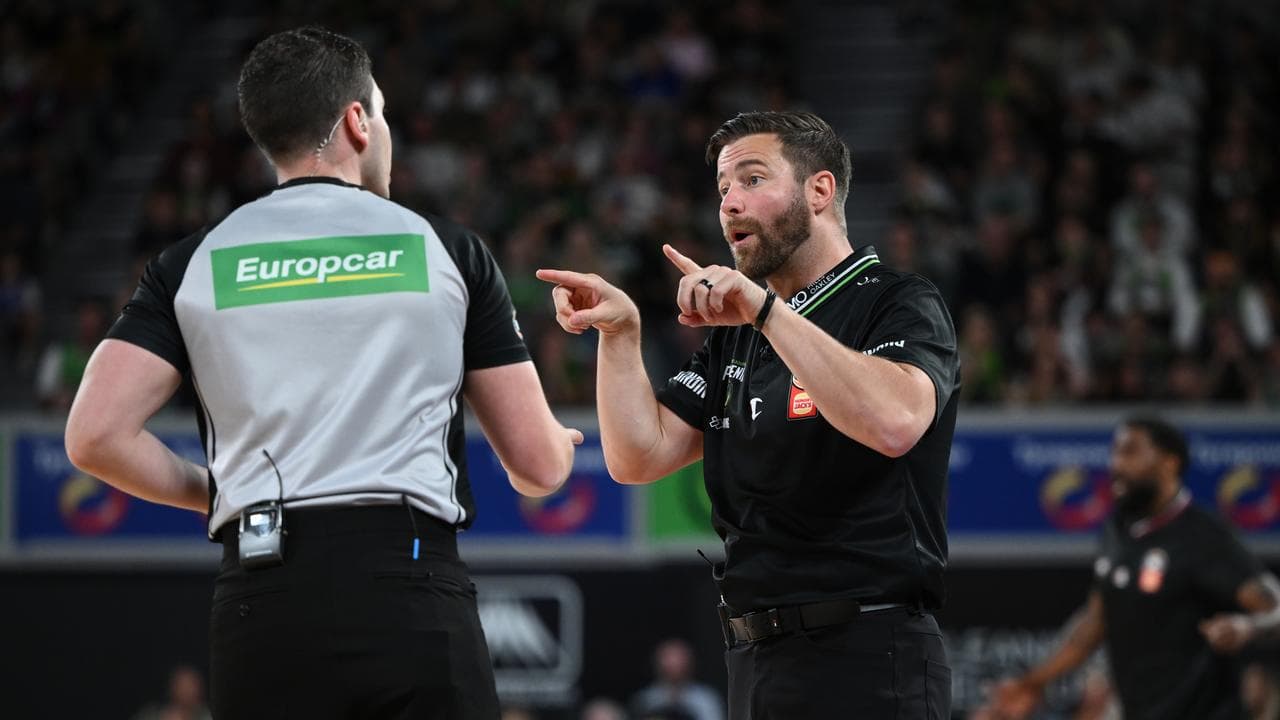 Phoenix coach Josh King (right)