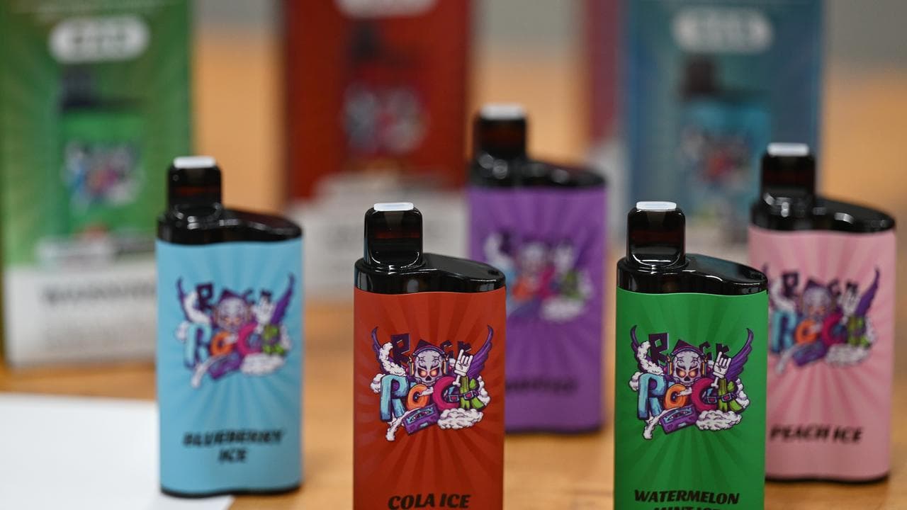 Vapes seized by Australian Border Force (file image)