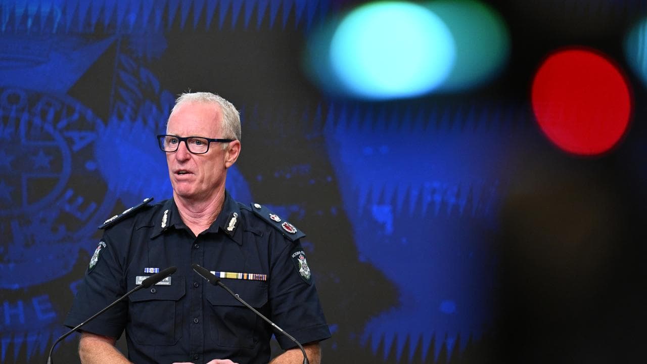 Victoria Police Acting Chief Commissioner Rick Nugent