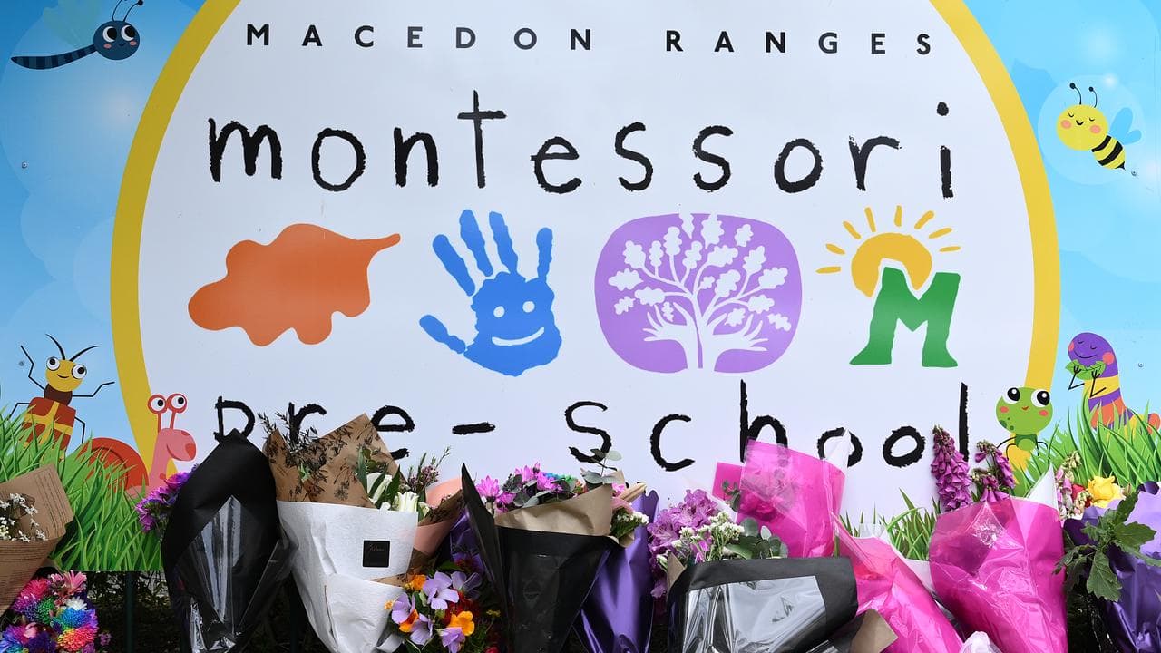 Tributes at a preschool