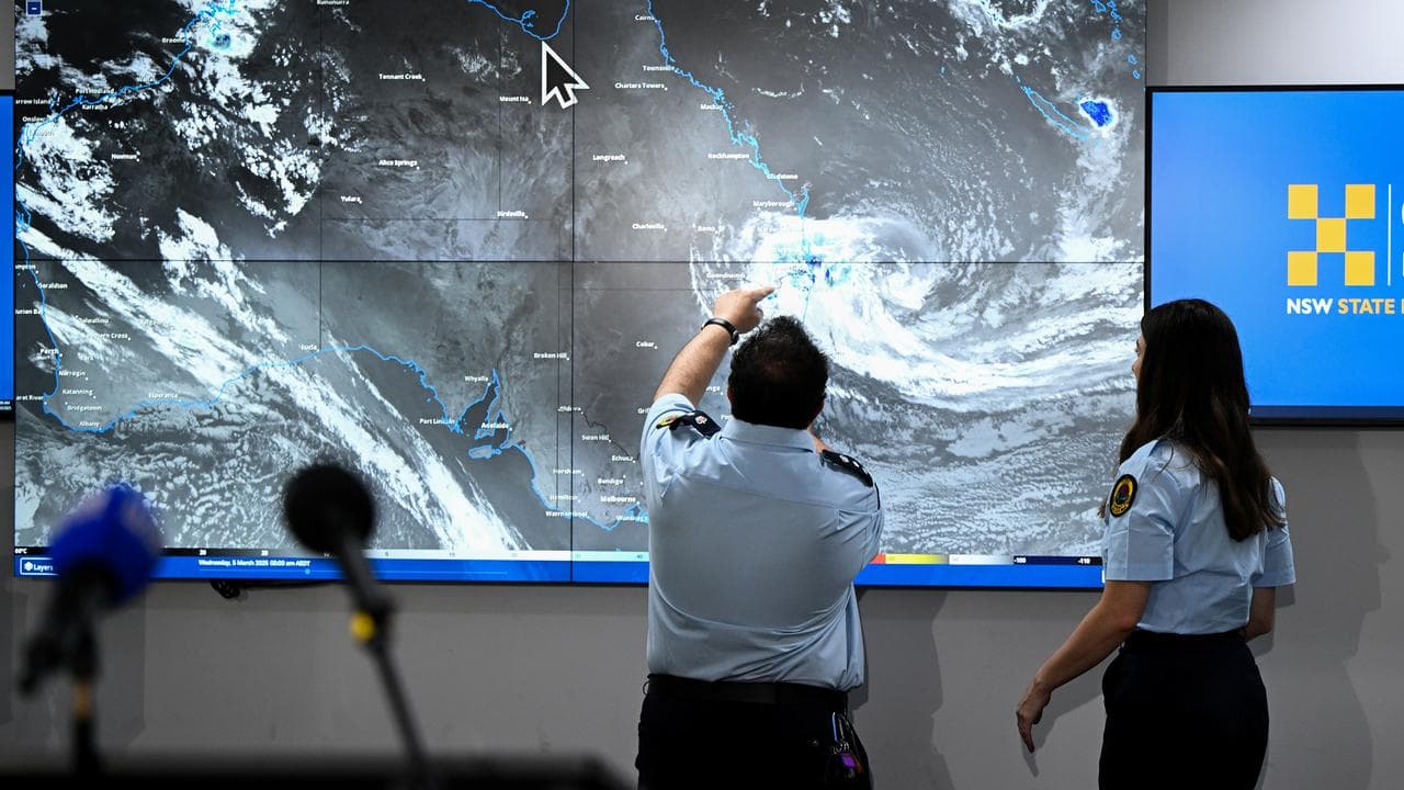 Tropical Cyclone Alfred is being tracked as it nears the coast.