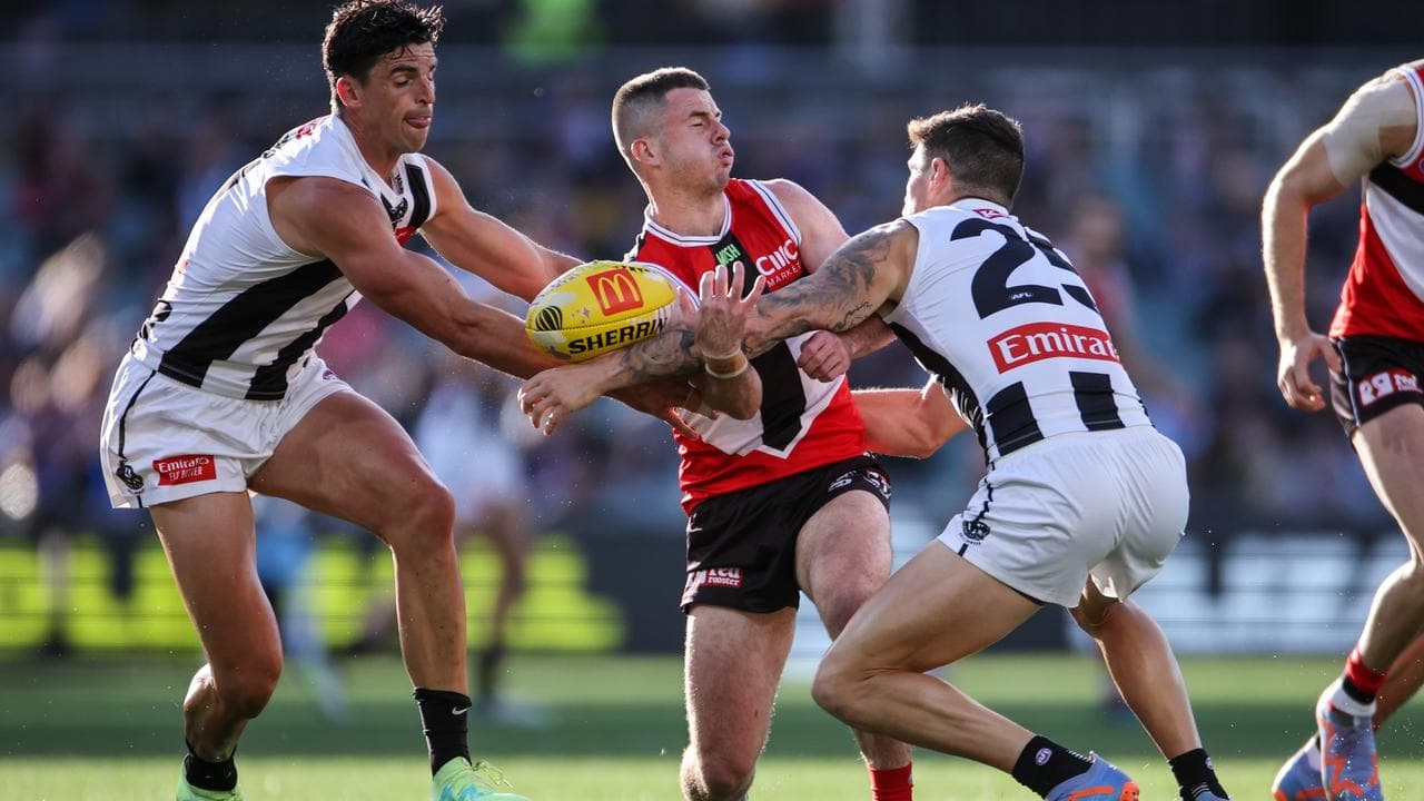 Scott Pendlebury (left) and Jack Crisp (right)