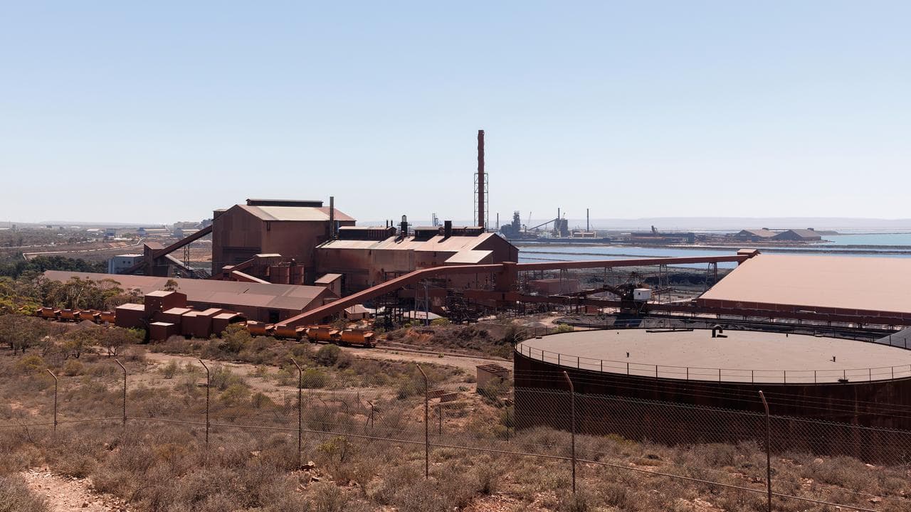 A general view of the Whyalla Steelworks