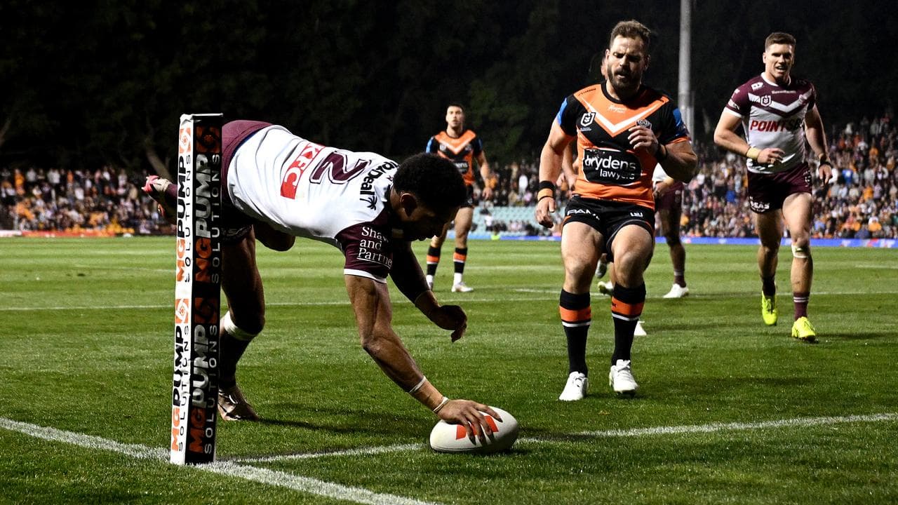 Jason Saab of the Sea Eagles