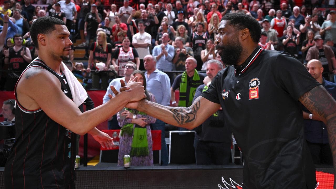 (L-R) Trey Kell III and Justin Tatum.