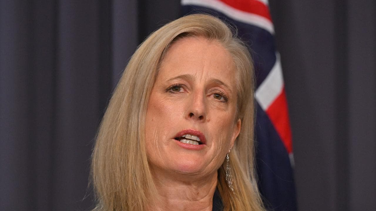 KATY GALLAGHER GENDER EQUALITY PRESSER