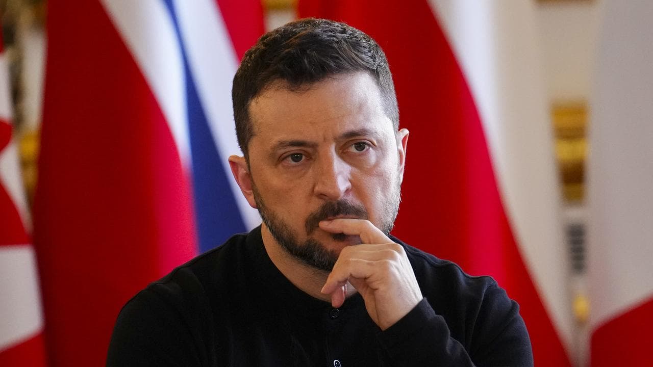 Ukrainian President Volodymyr Zelenskiy