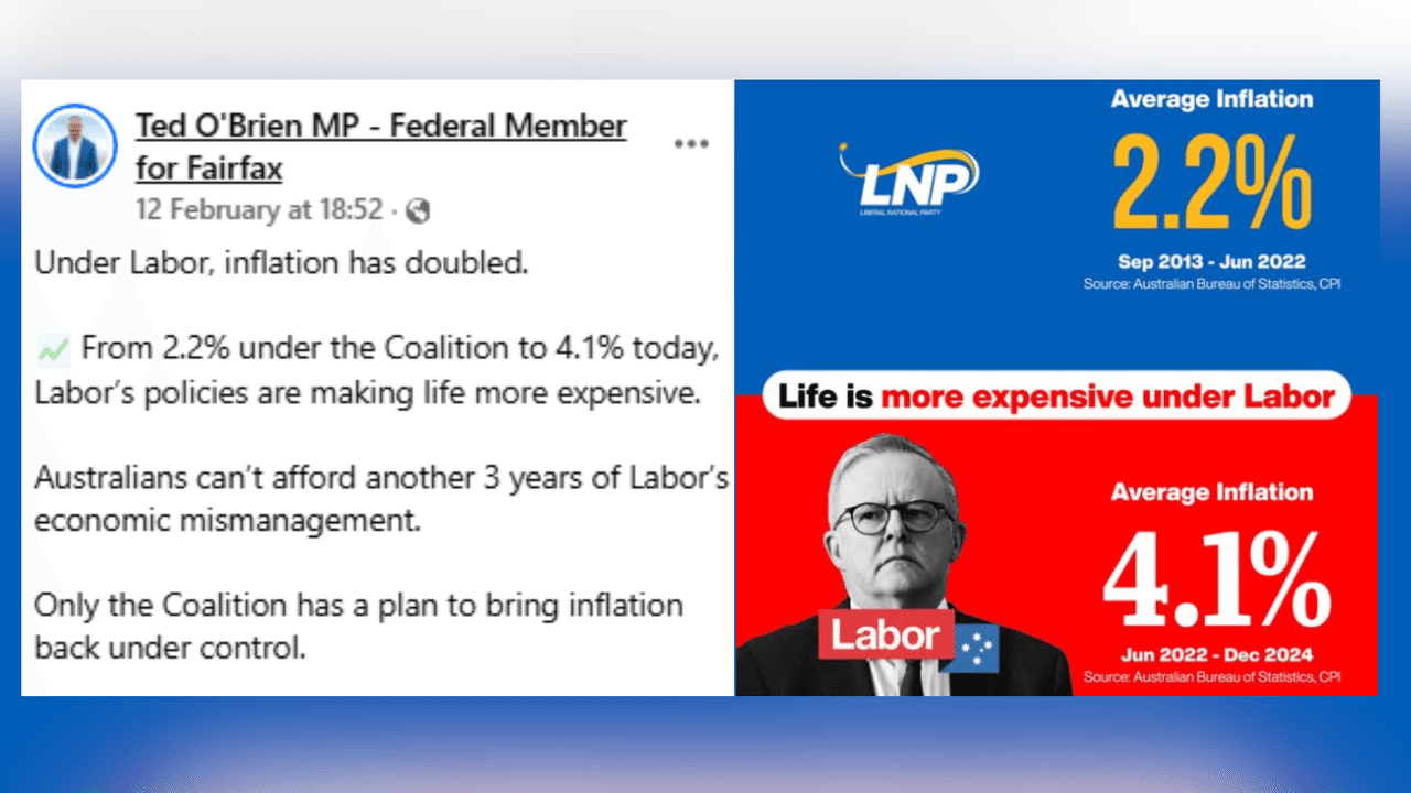 Ted O'Brien's Facebook post.