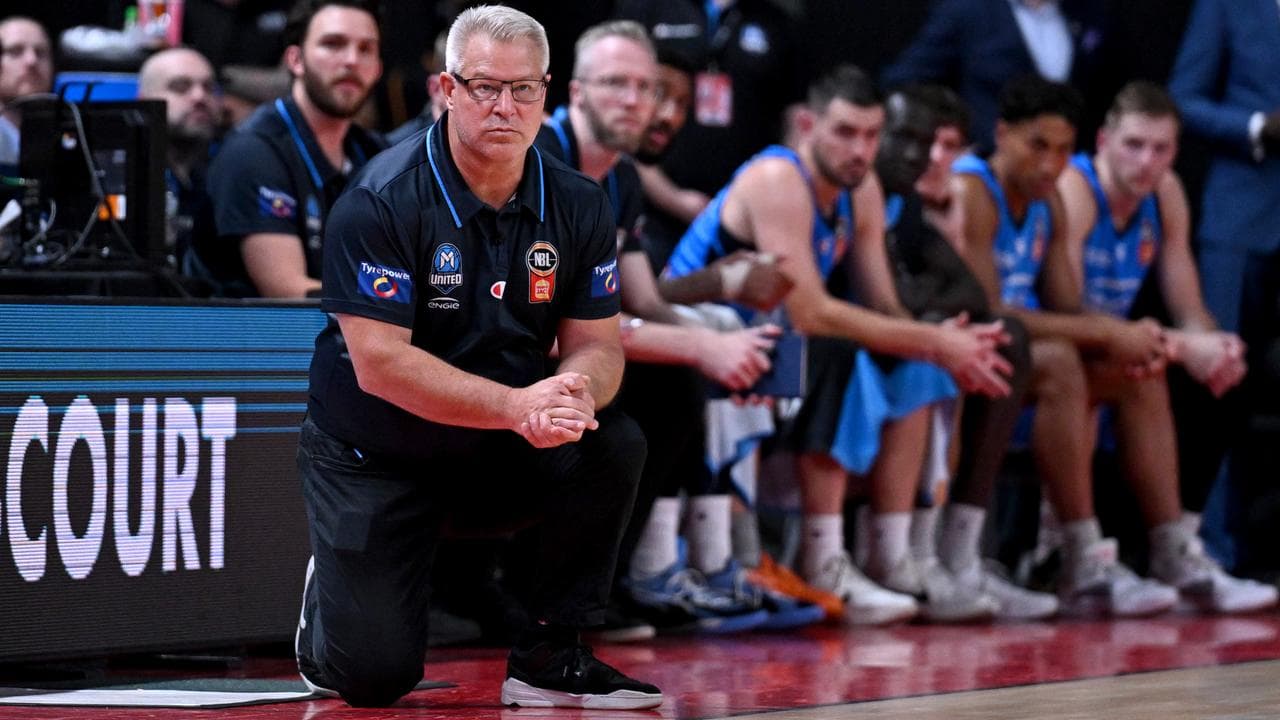 Melbourne United coach Dean Vickerman