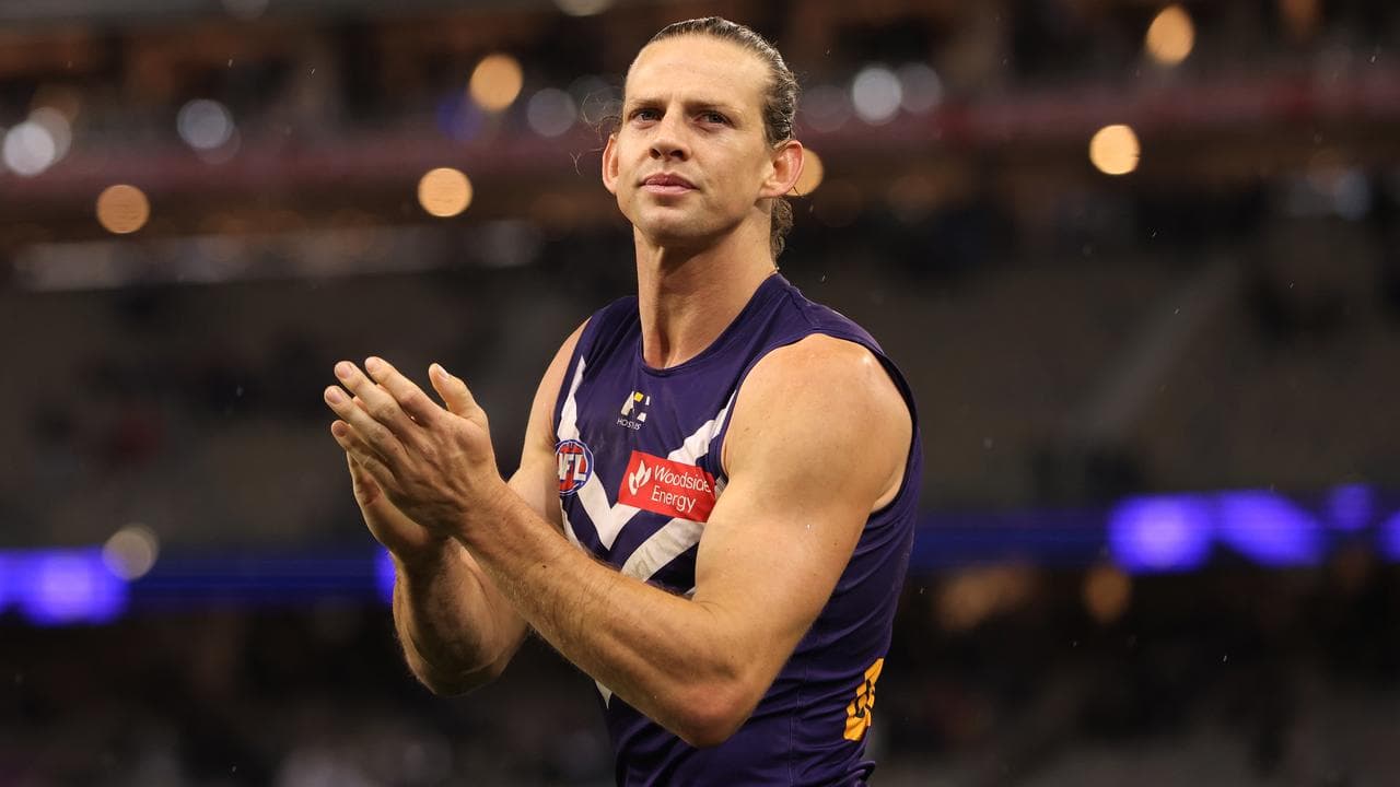 Two-time Brownlow Medal winner Nat Fyfe