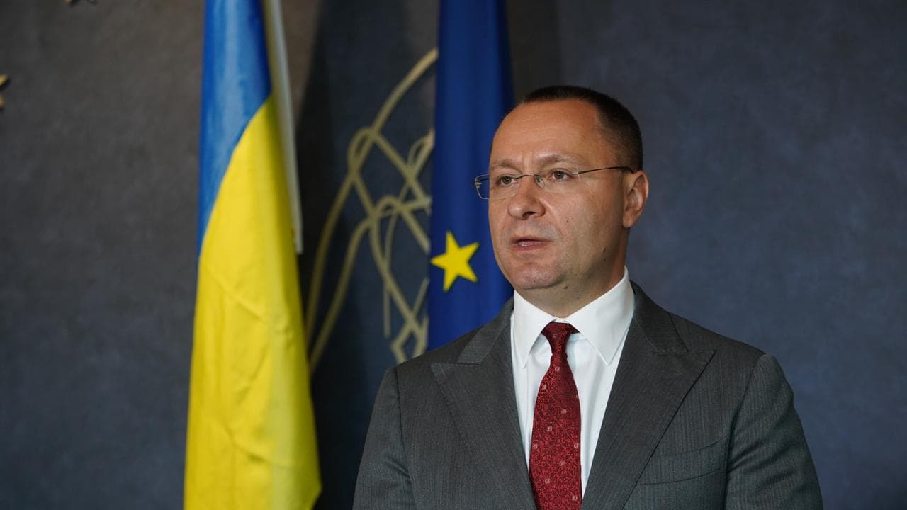 Ukrainian ambassador to Australia Vasyl Myroshnychenko