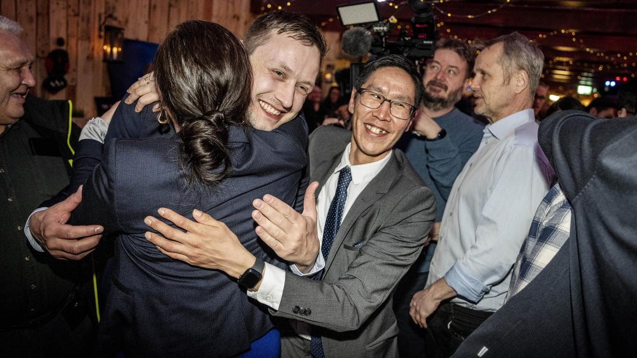 Chairman of Demokraatit, Jens-Frederik Nielsen