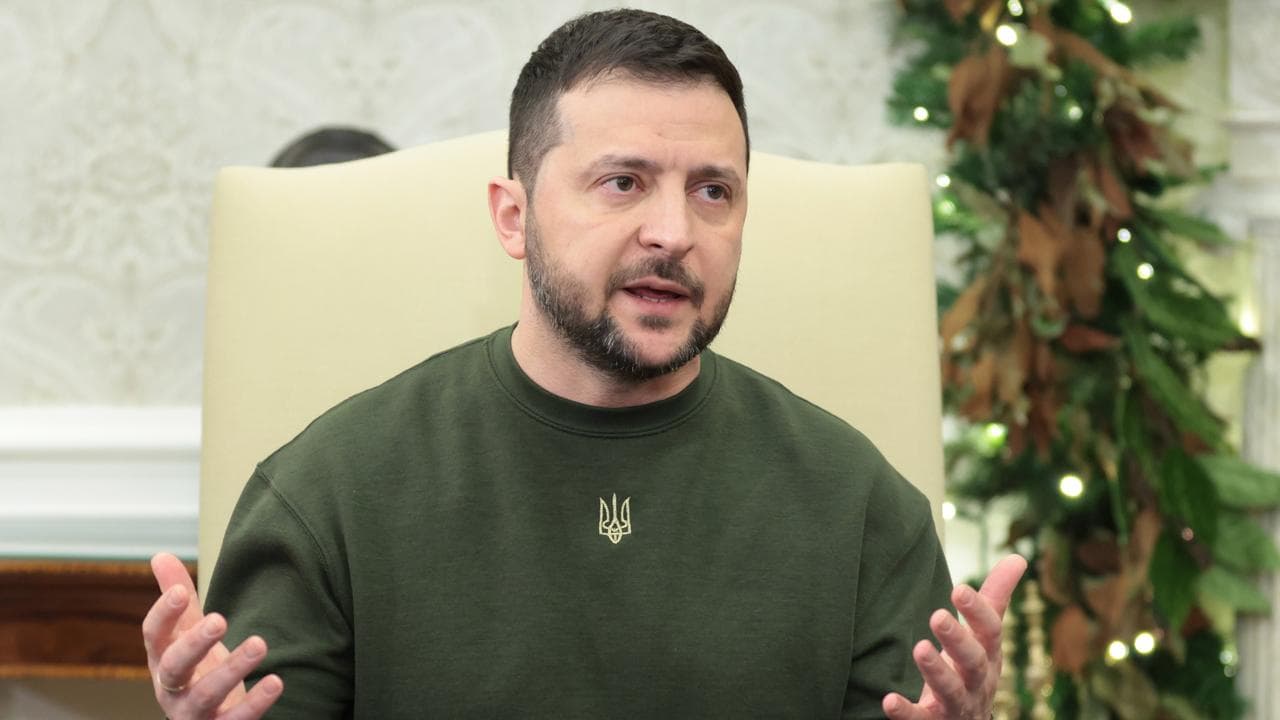 Ukrainian President Volodymyr Zelenskiy