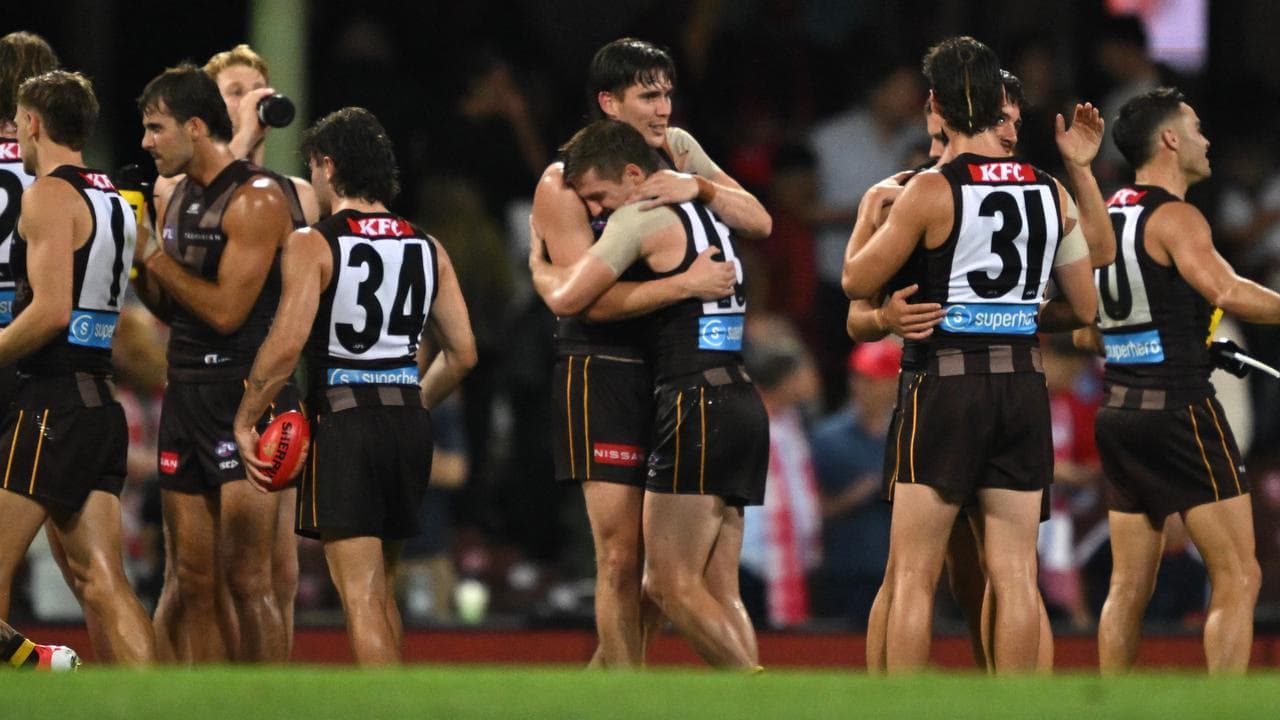 Hawthorn opened the season in style by beating Sydney.