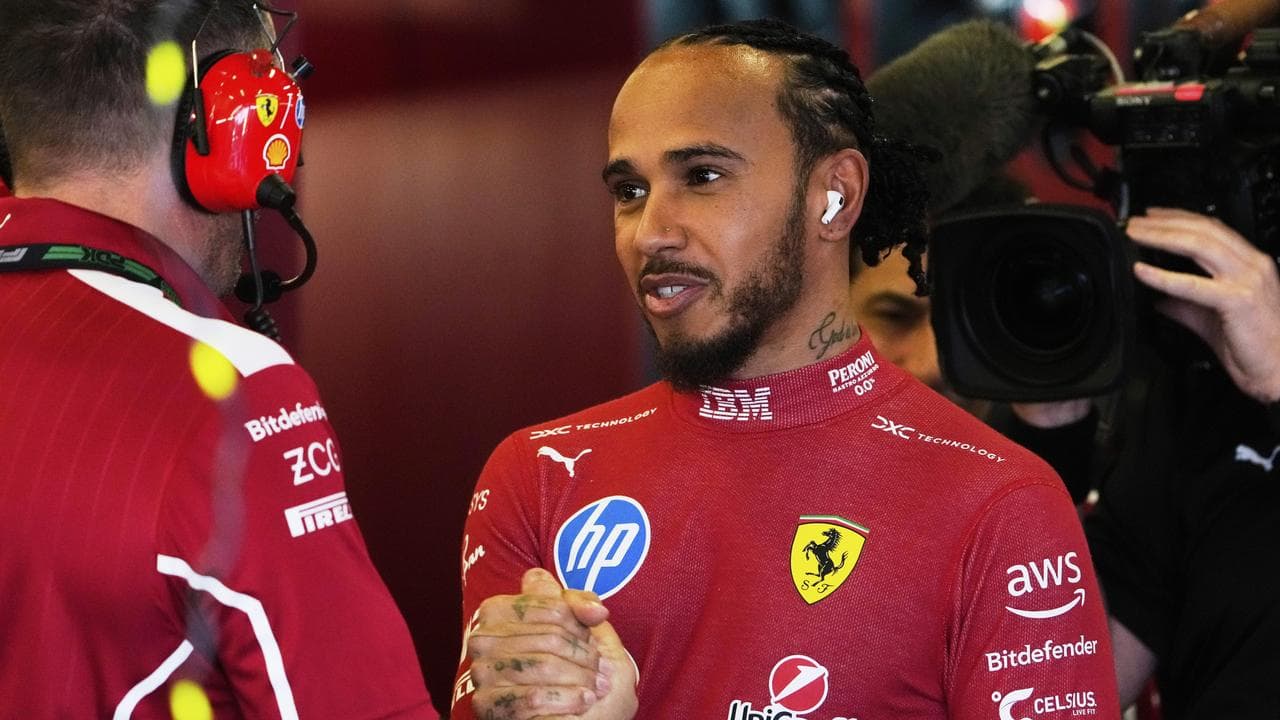 Lewis Hamilton.