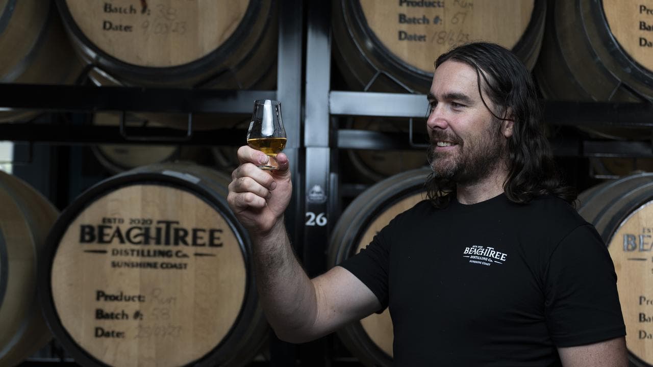 Beachtree master distiller and co-founder Steve Grace