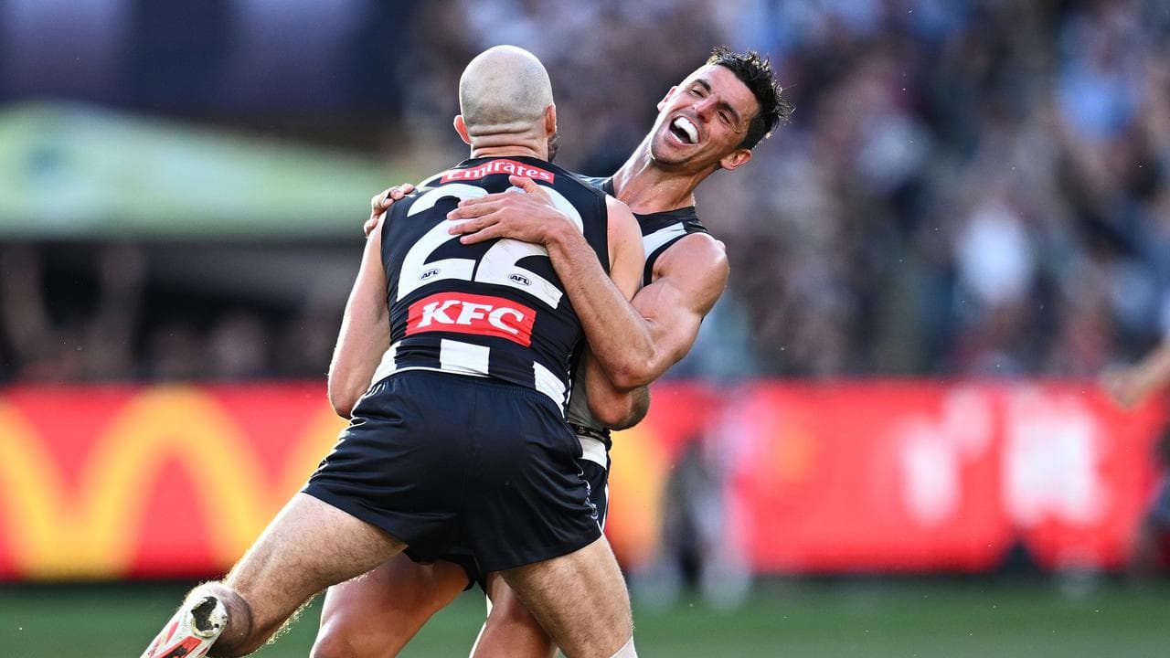 Scott Pendlebury and Steele Sidebottom