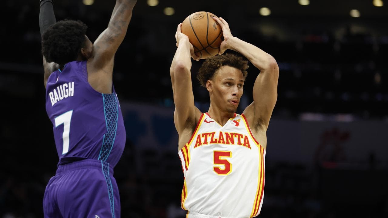 (L-R) Damion Baugh and Dyson Daniels.