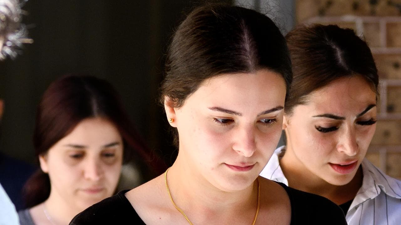 Samar Shlemoon's daughters (left and centre)