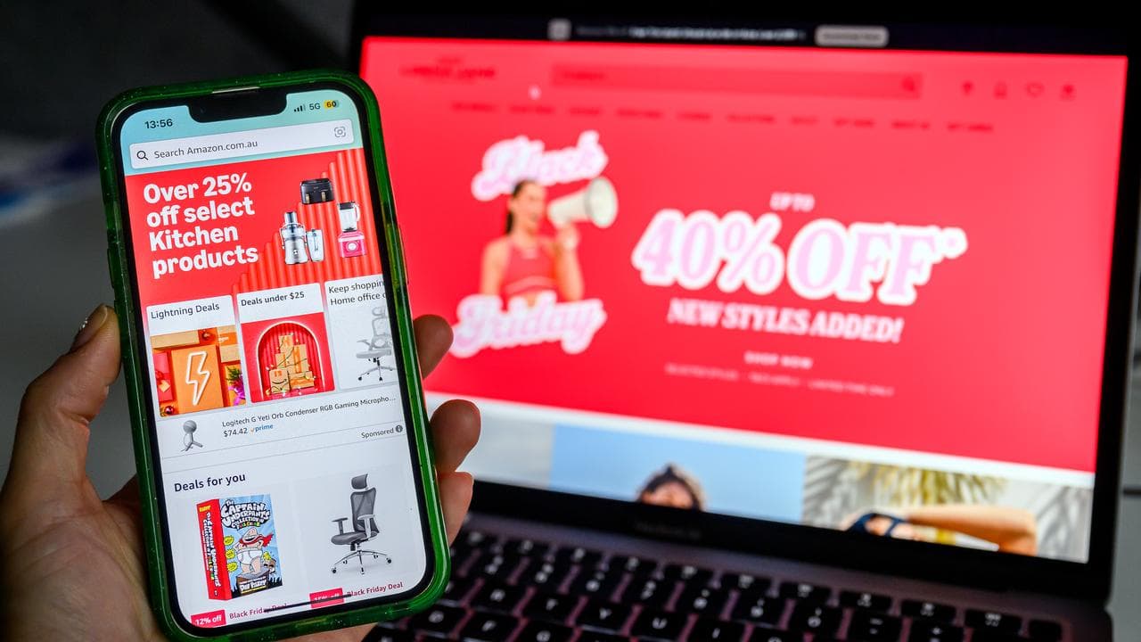 A Black Friday sale advertisement (file image)