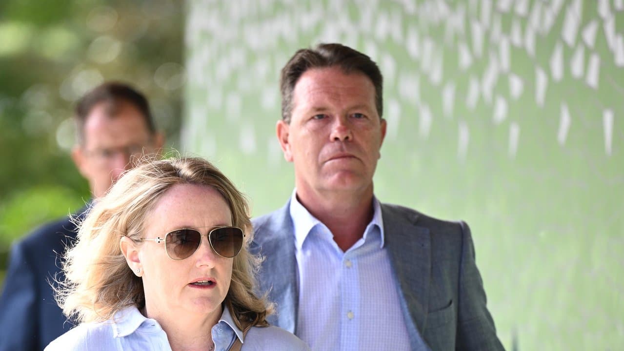 Peta and Jamie James, the parents of Lilie James