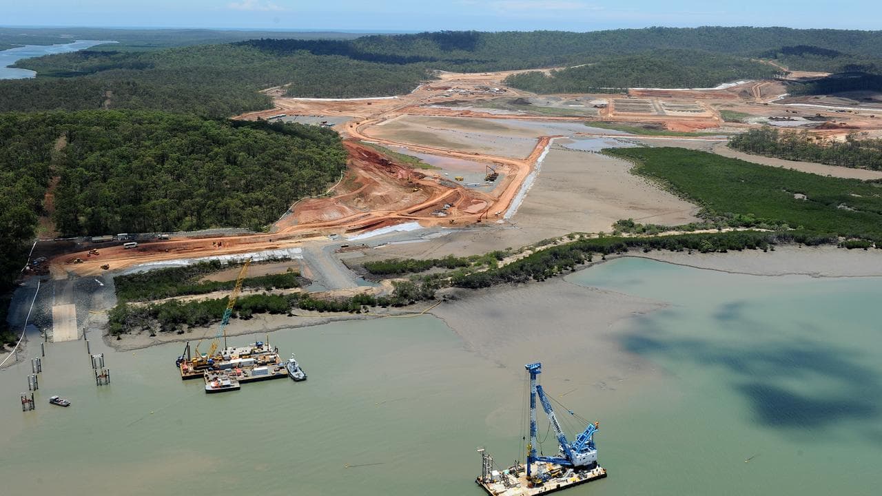 The Australia Pacific LNG (APLNG) facility