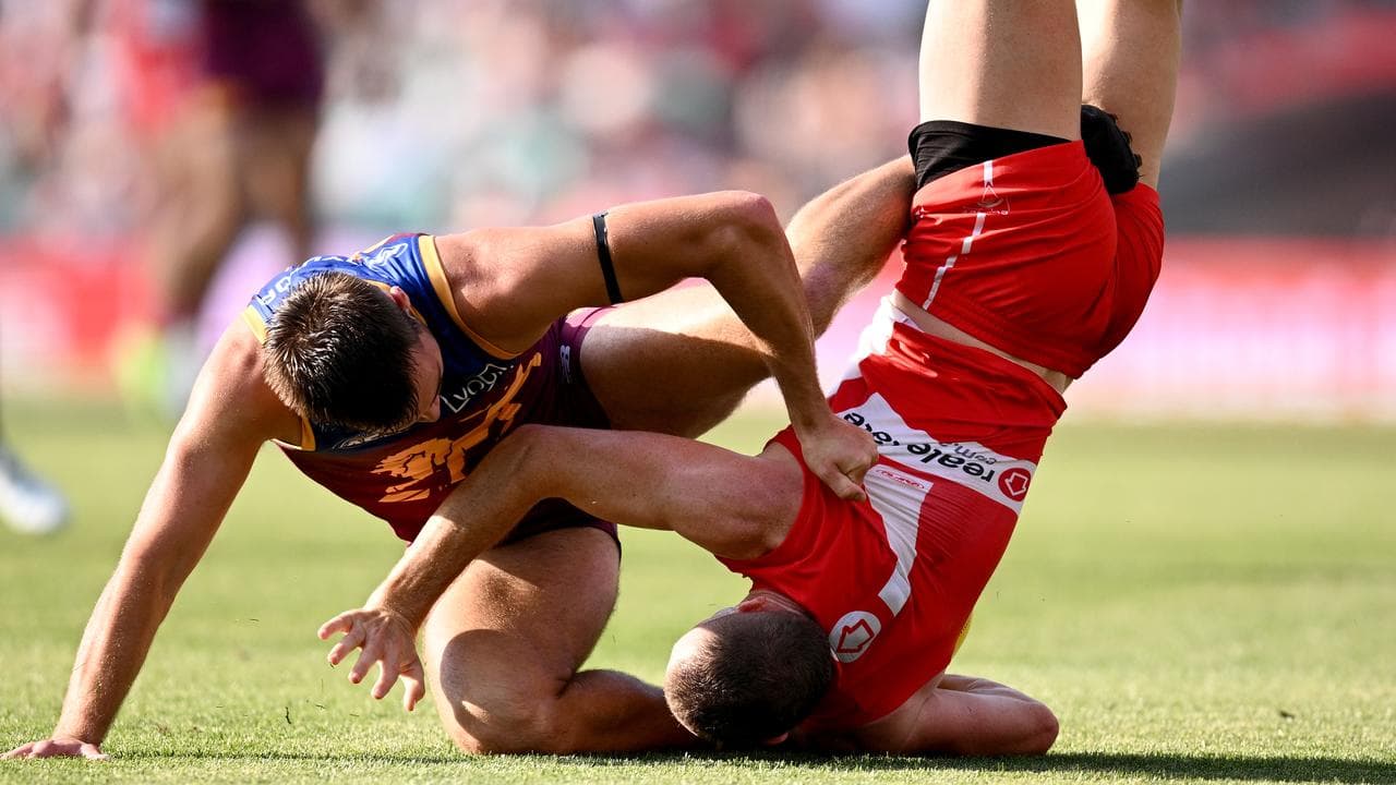 Chad Warner of the Swans