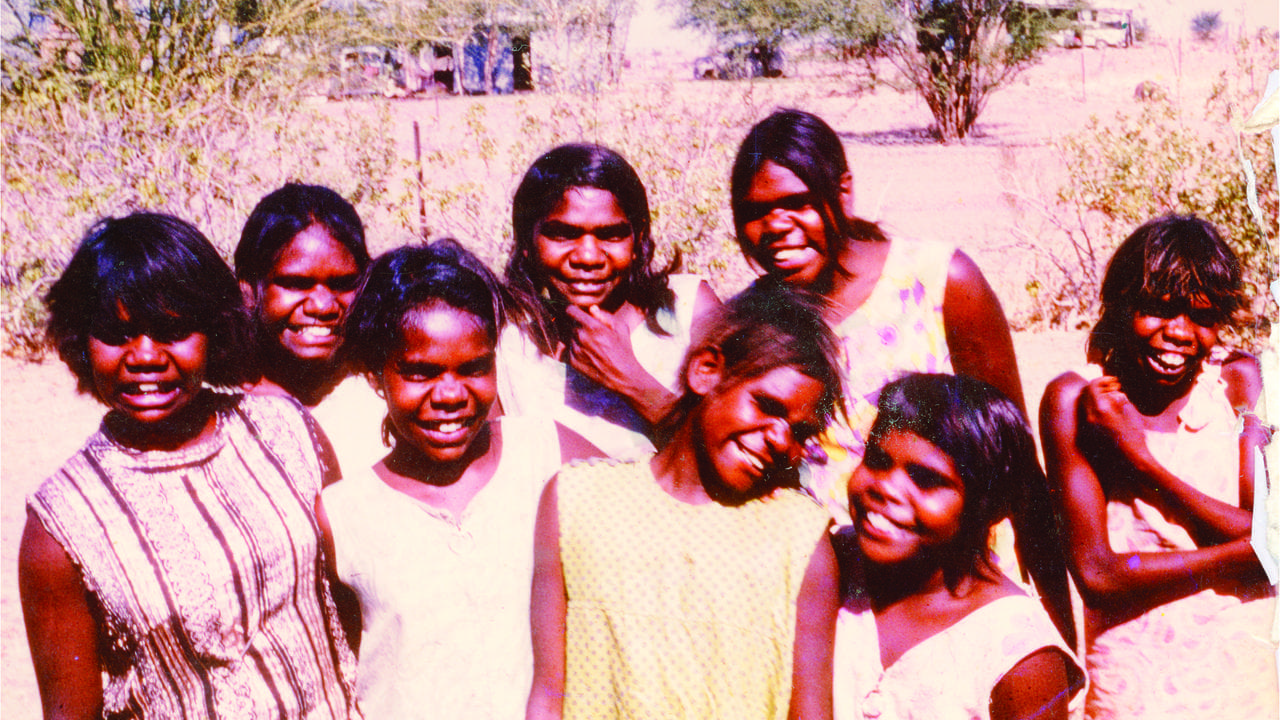 Aunty Ena Sam with family in 1970s