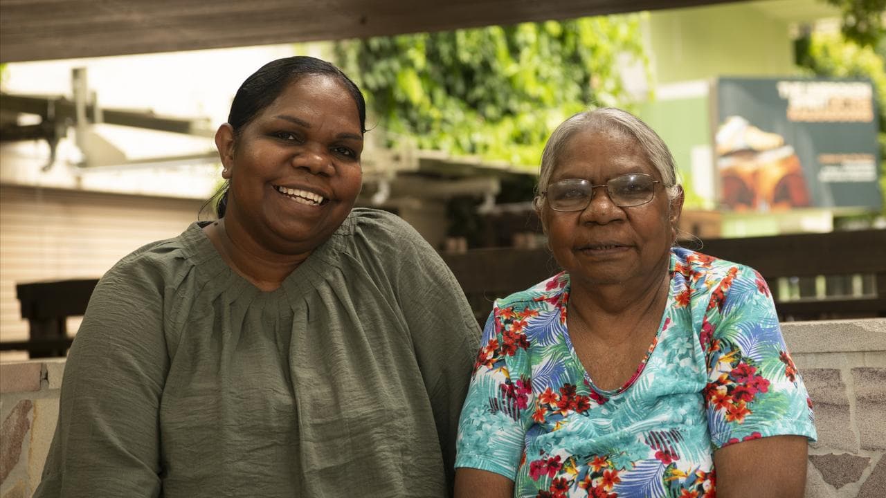 Aunty Ena Sam and Colleen Sam