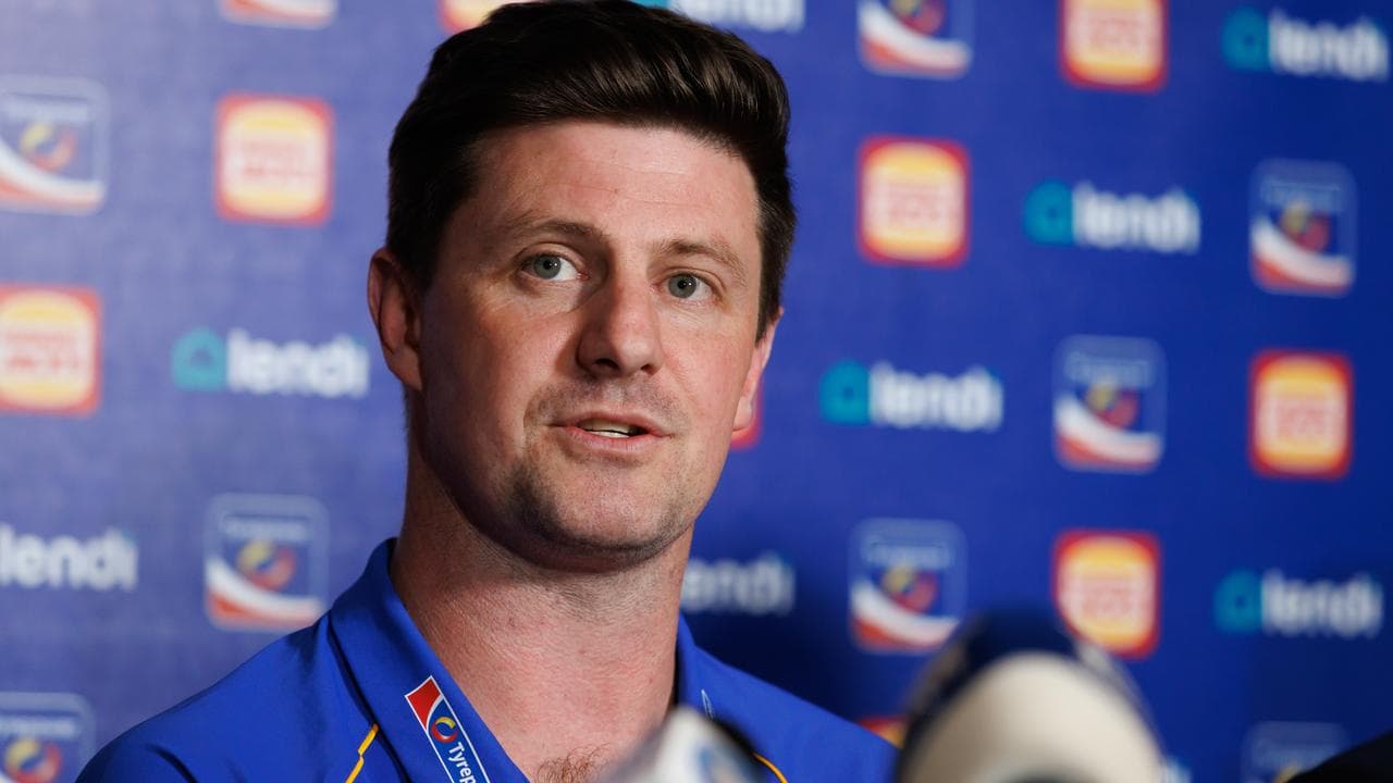 Eagles coach Andrew McQualter