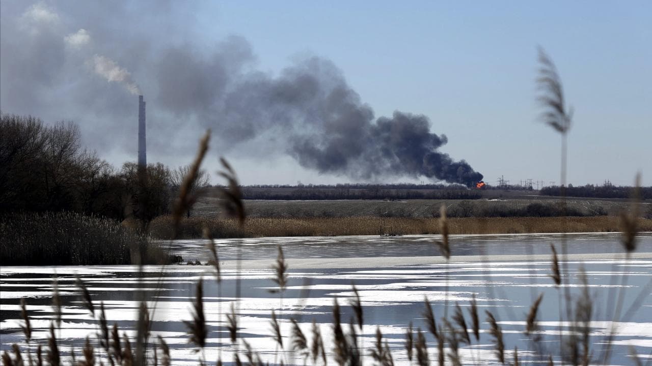 A military strike in the Kursk region