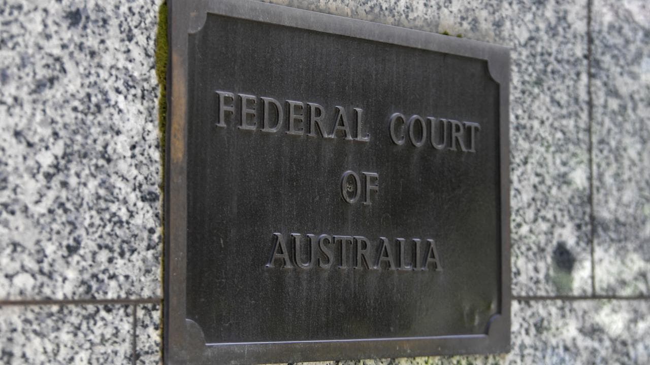 signage for the Federal Court of Australia, Melbourne