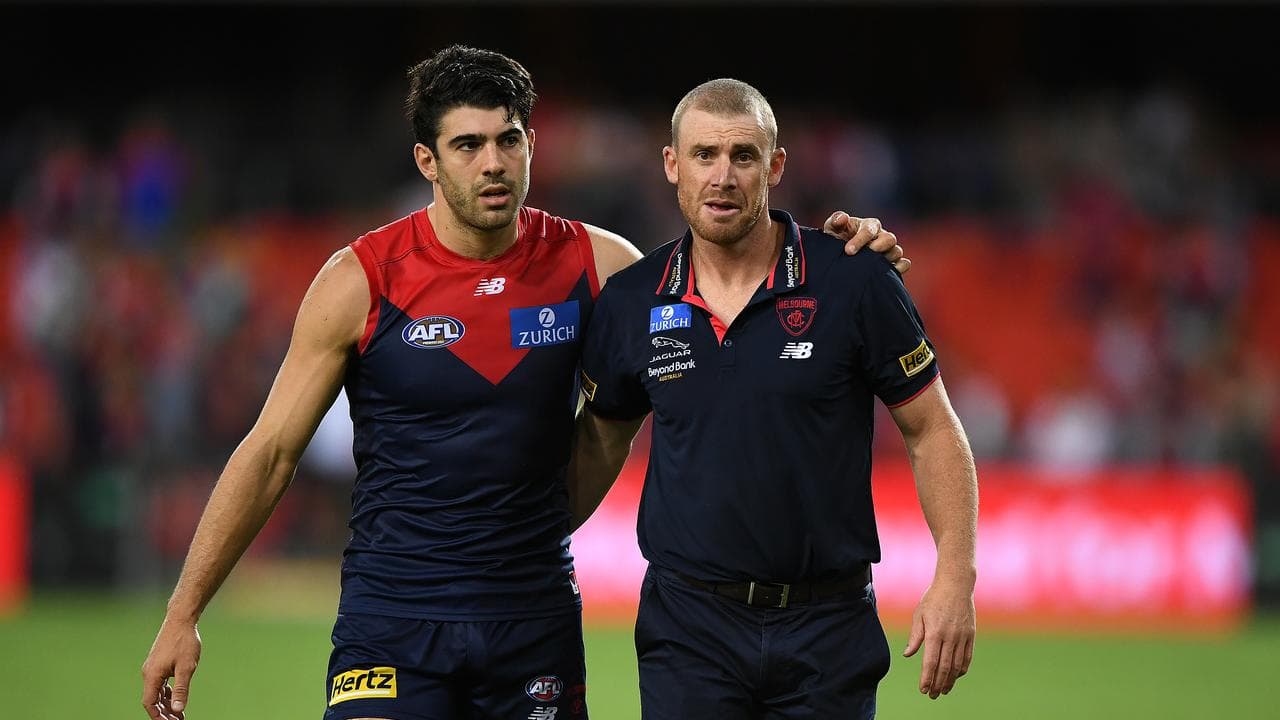 Simon Goodwin and Christian Petracca.