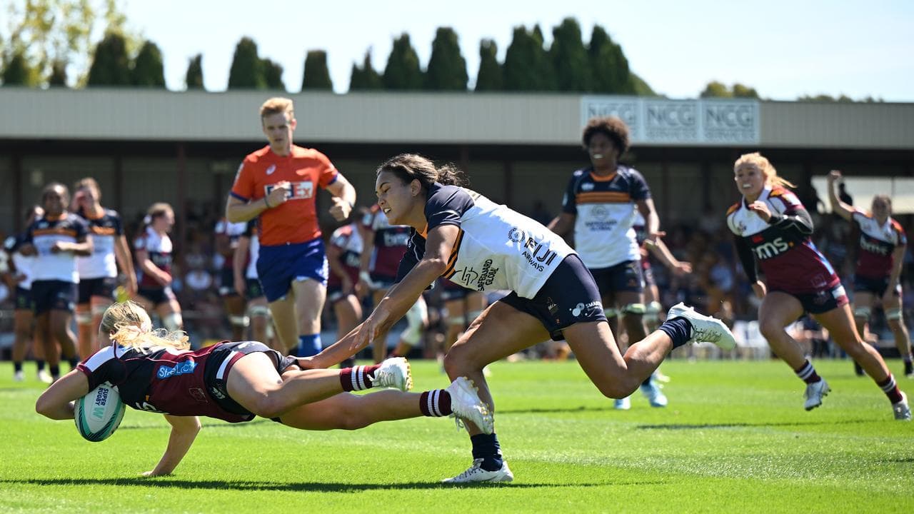 Piper Flynn scored a try in her impressive debut for the Reds