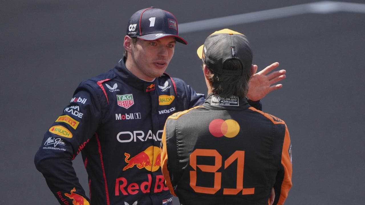 Max Verstappen and Oscar Piastri.