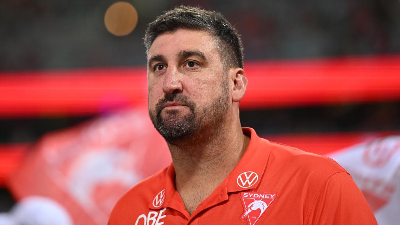 Swans coach Dean Cox