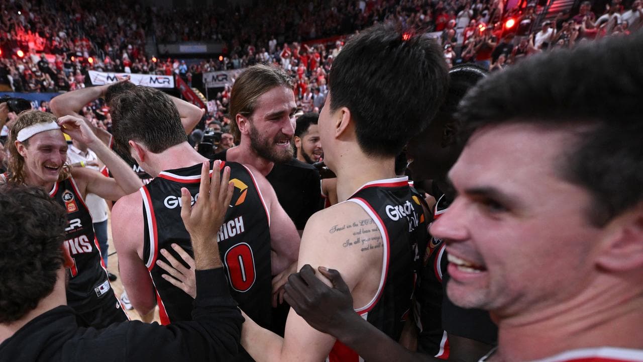 Sam Froling and teammates.