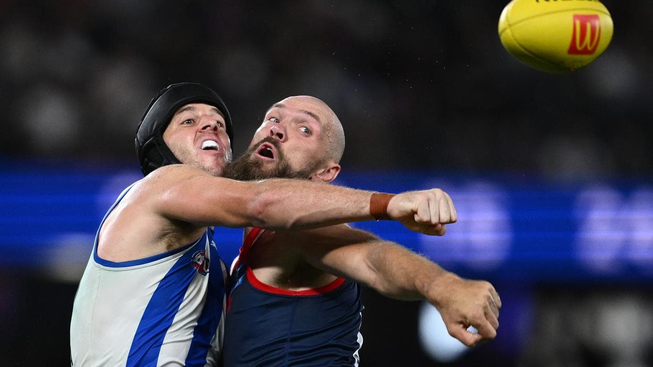 Tristan Xerri and Max Gawn.