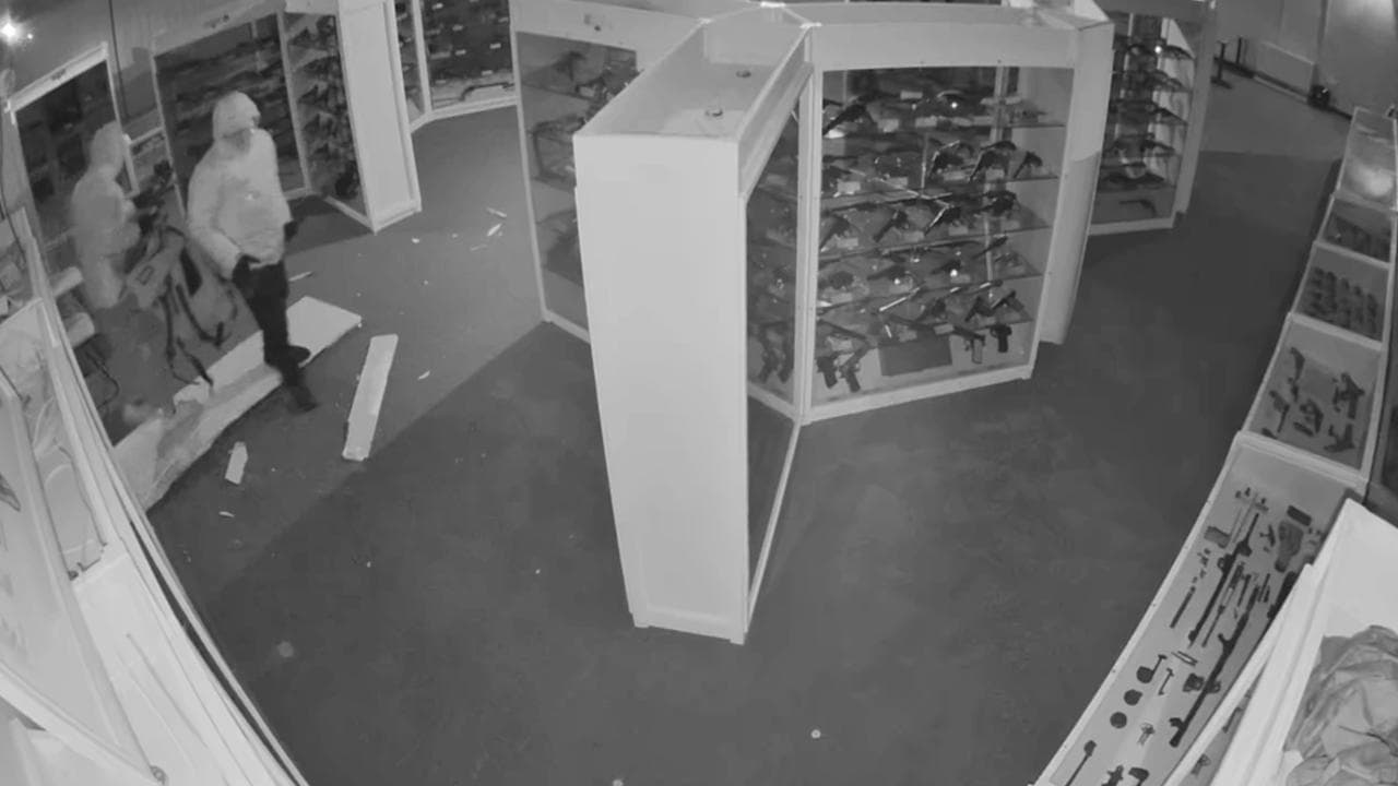 Lithgow Small Arms Factory Museum CCTV footage (file)